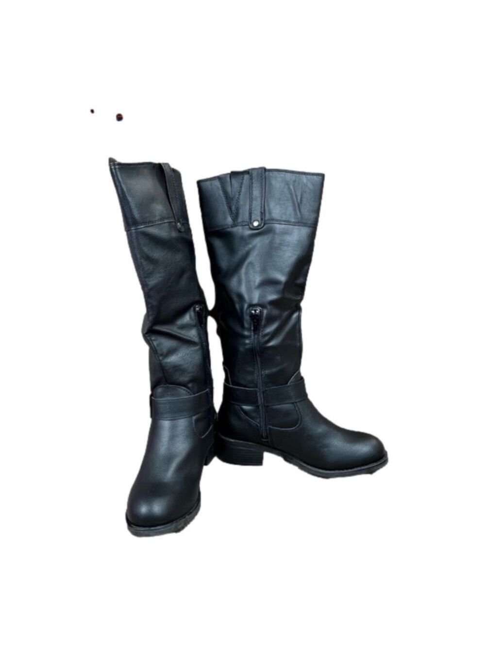 Rampage Matangi Black Smith Women’s Faux Leather Boots size 7. New in Box - Picture 14 of 14